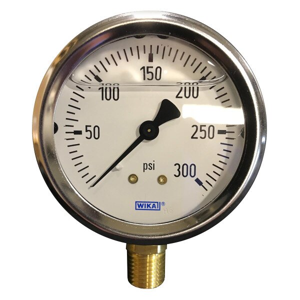 WIKA 2.5" Air Pressure Gauge 300PSI